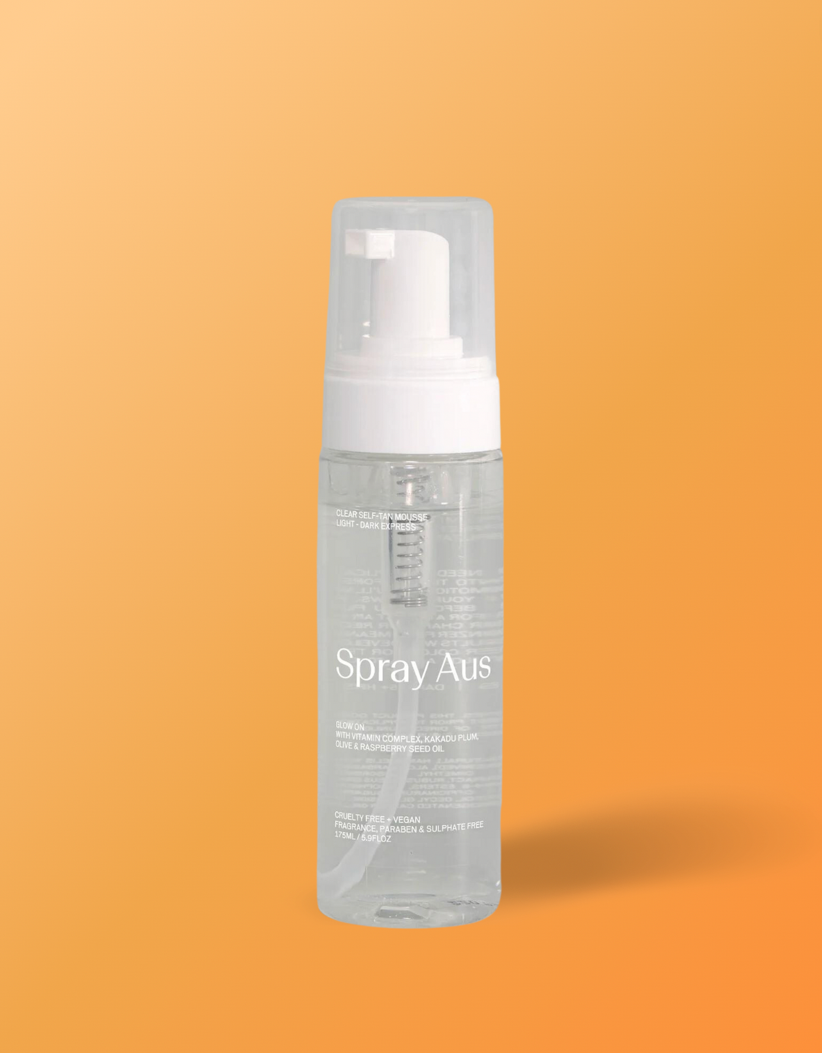 Spray Aus Clear Self Tan Mousse VELT spray-aus-clear-self-tan-mousse-velt