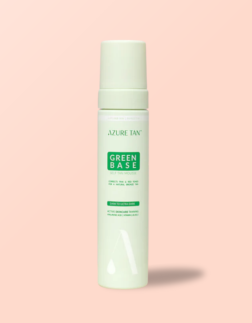 Azure Tan - Self Tan Mousse - Green Base - Dark to Ultra Dark