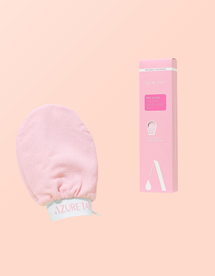 Azure Tan - PRE GLOW TAN EXFOLIATOR MITT