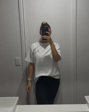 Load and play video in Gallery viewer, HBC oversized white tee
